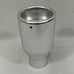 3A Racing Silver Aluminum Performance Muffler Tip Fits Pipes Up To 2-1/2” W Clip