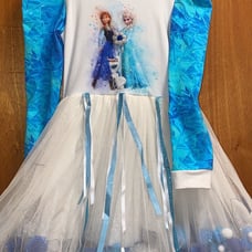 Custom Frozen Light Up Dress