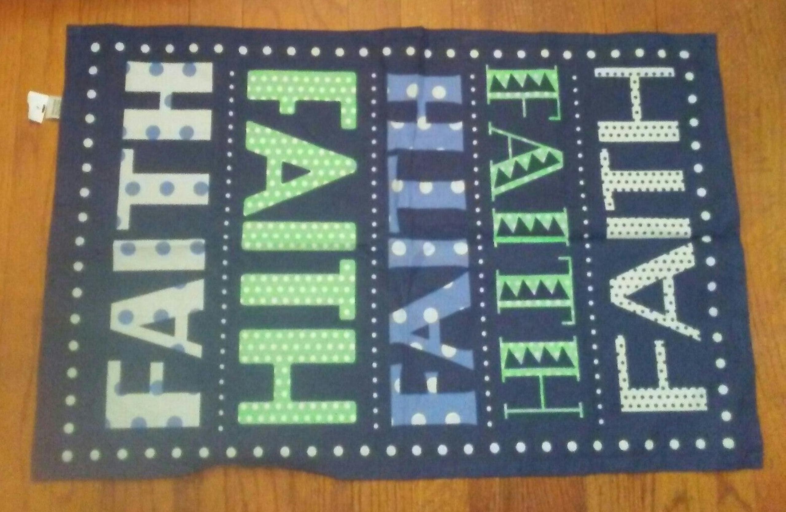 New kitchen towel FAITH Polka dots BLUE