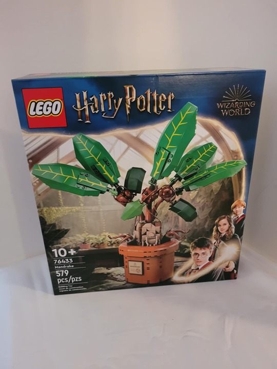 New Lego Harry Potter Mandrake Figure & Pot Plant Set #76433 Sealed
