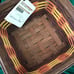 Longaberger Autumn Leaves Weave Large Berry Basket