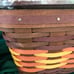 Longaberger Autumn Leaves Weave Large Berry Basket