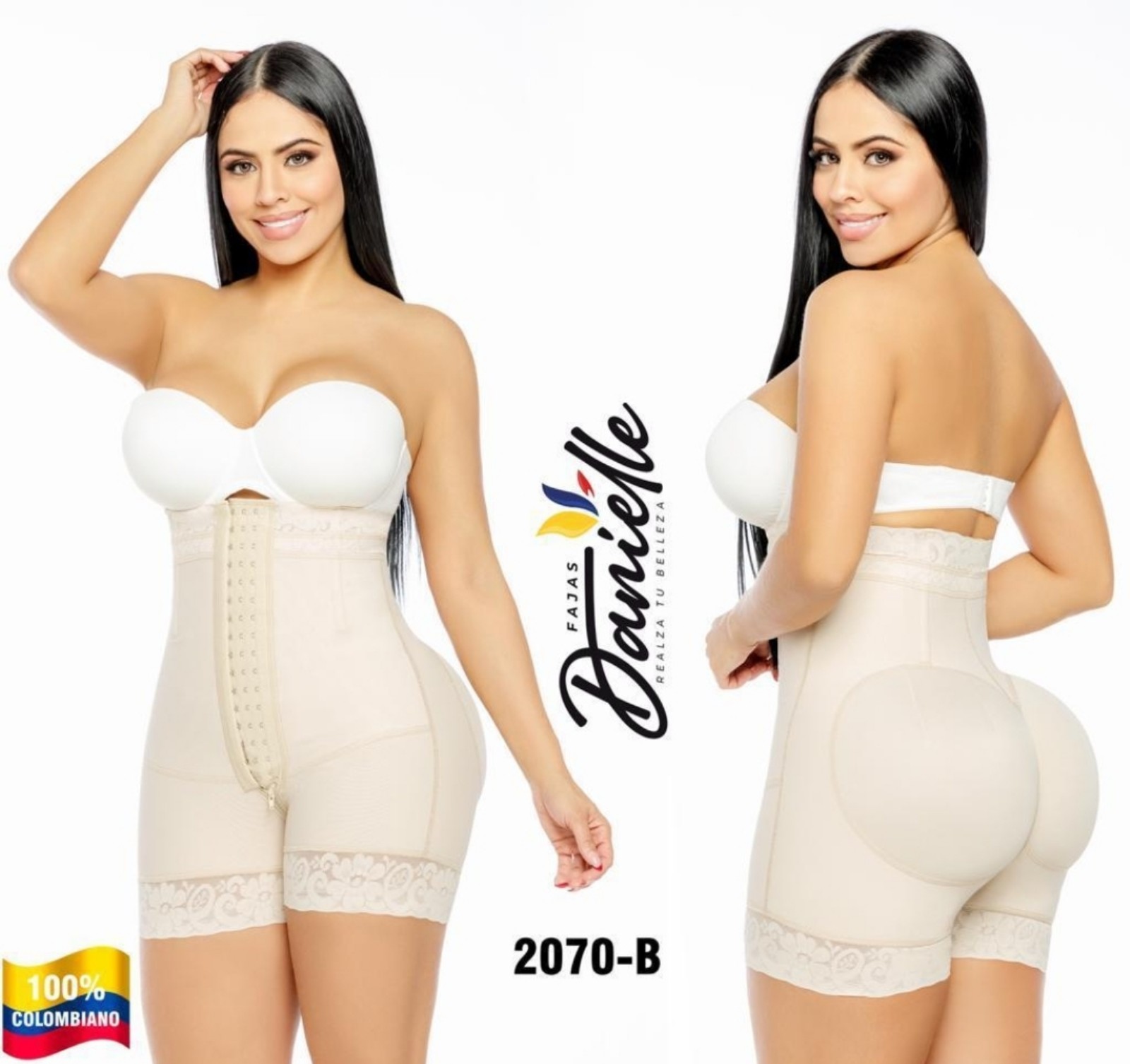 fajas colombianas short