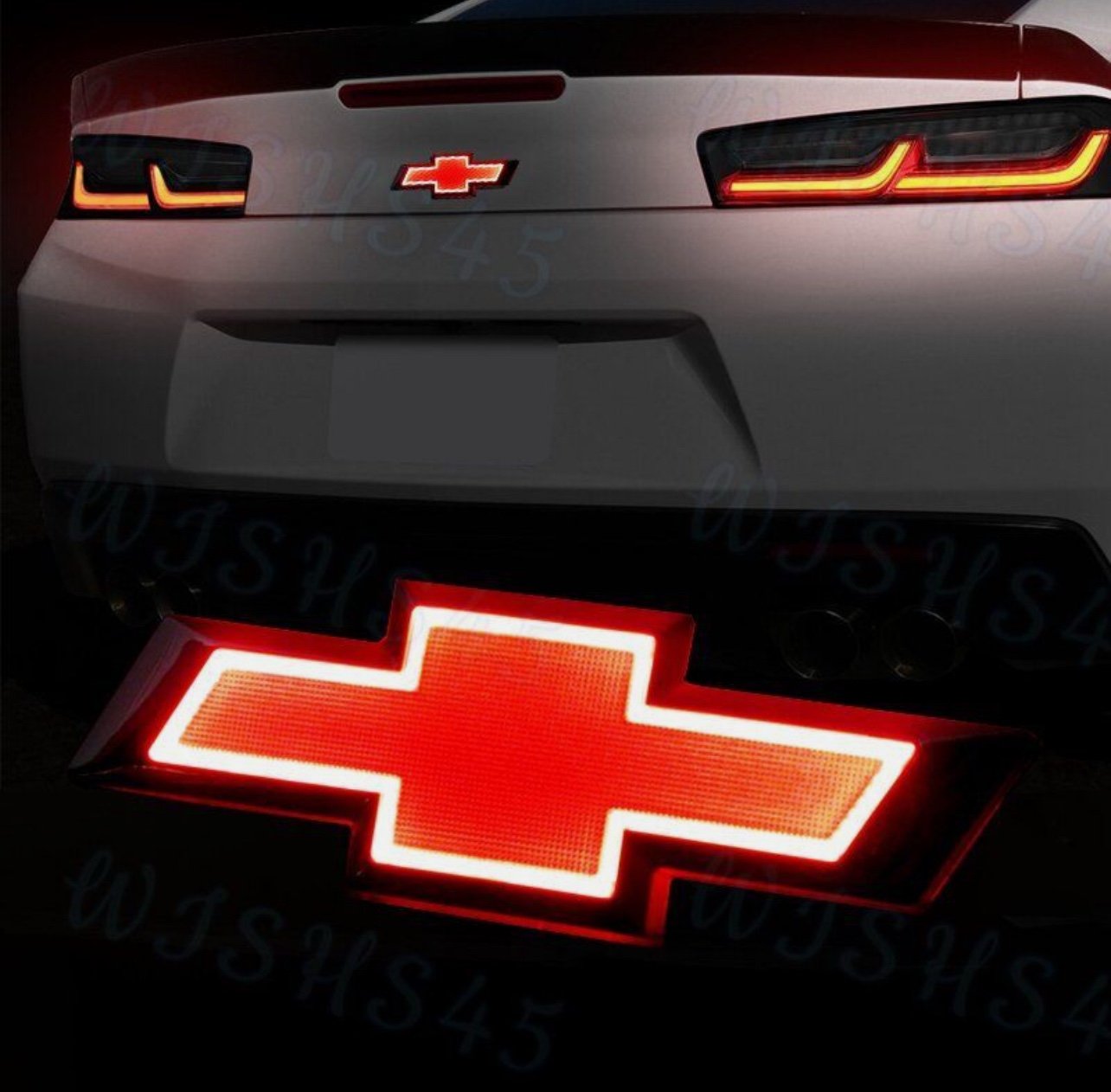 5D LED Chevrolet Sedan Tail Emblem Logo Light Badge Lamp Cruze Malibu Epica