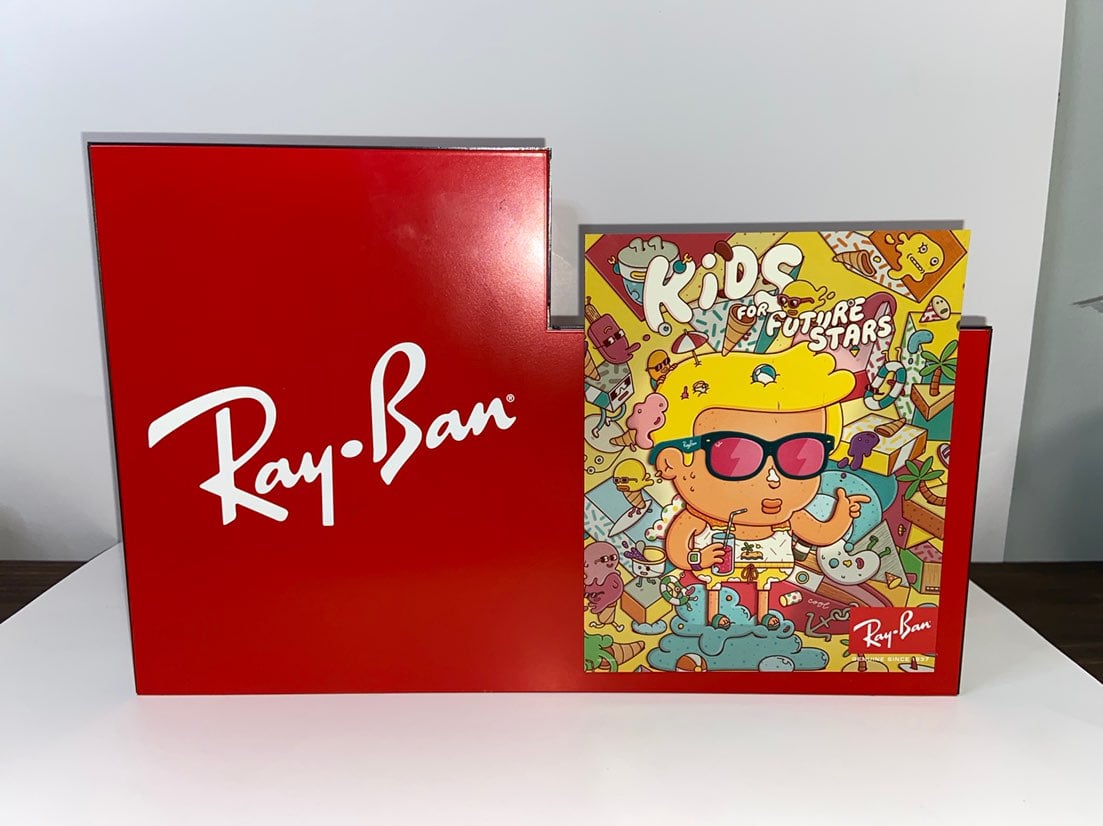 Rare ray ban commerical store display
