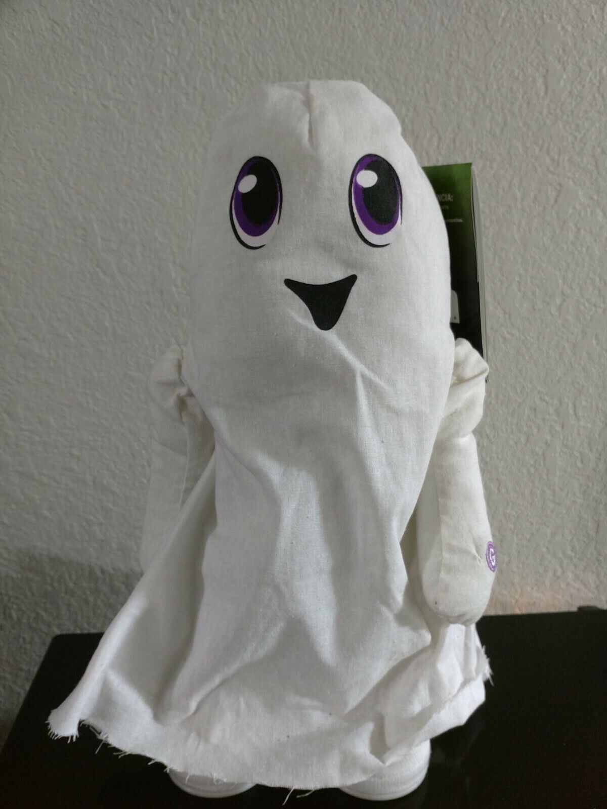 Gemmy Animated Dance Boss Ghost Singing It's Halloween Time with tags