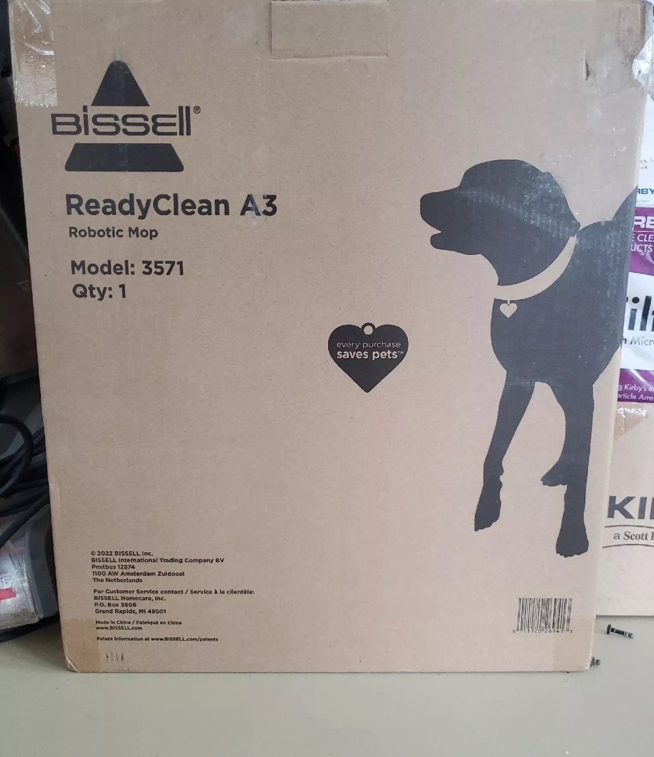 Bissell ReadyClean A3 Robotic Mop Model: 3571 New ! ReadyClean Robot