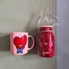 BT21 Tata Mug & Mosh! Latte Tumbler