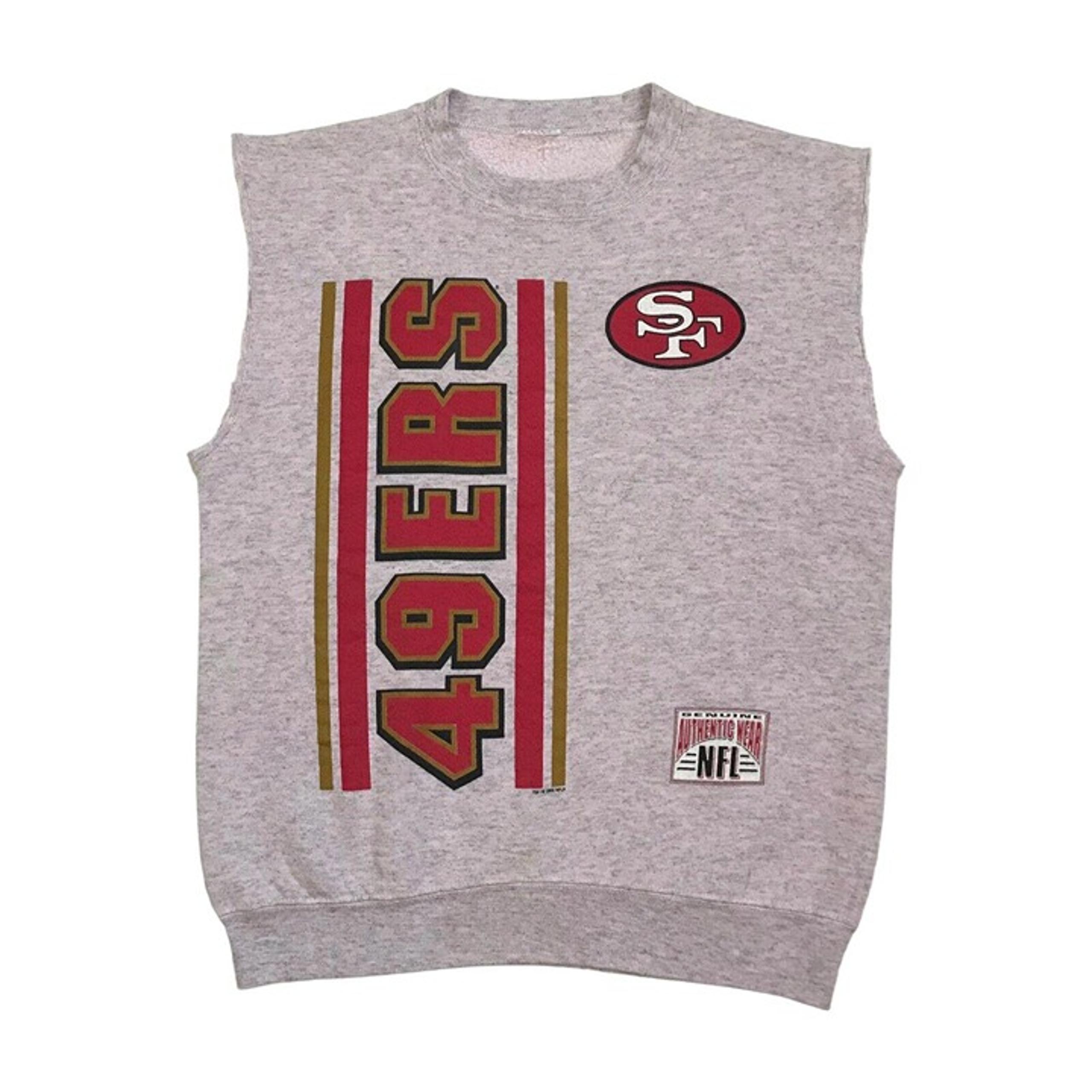 VINTAGE SAN FRANCISCO 49ERS SWEATSHIRT SMALL S MENS CREWNECK PULLOVER SF NINERS