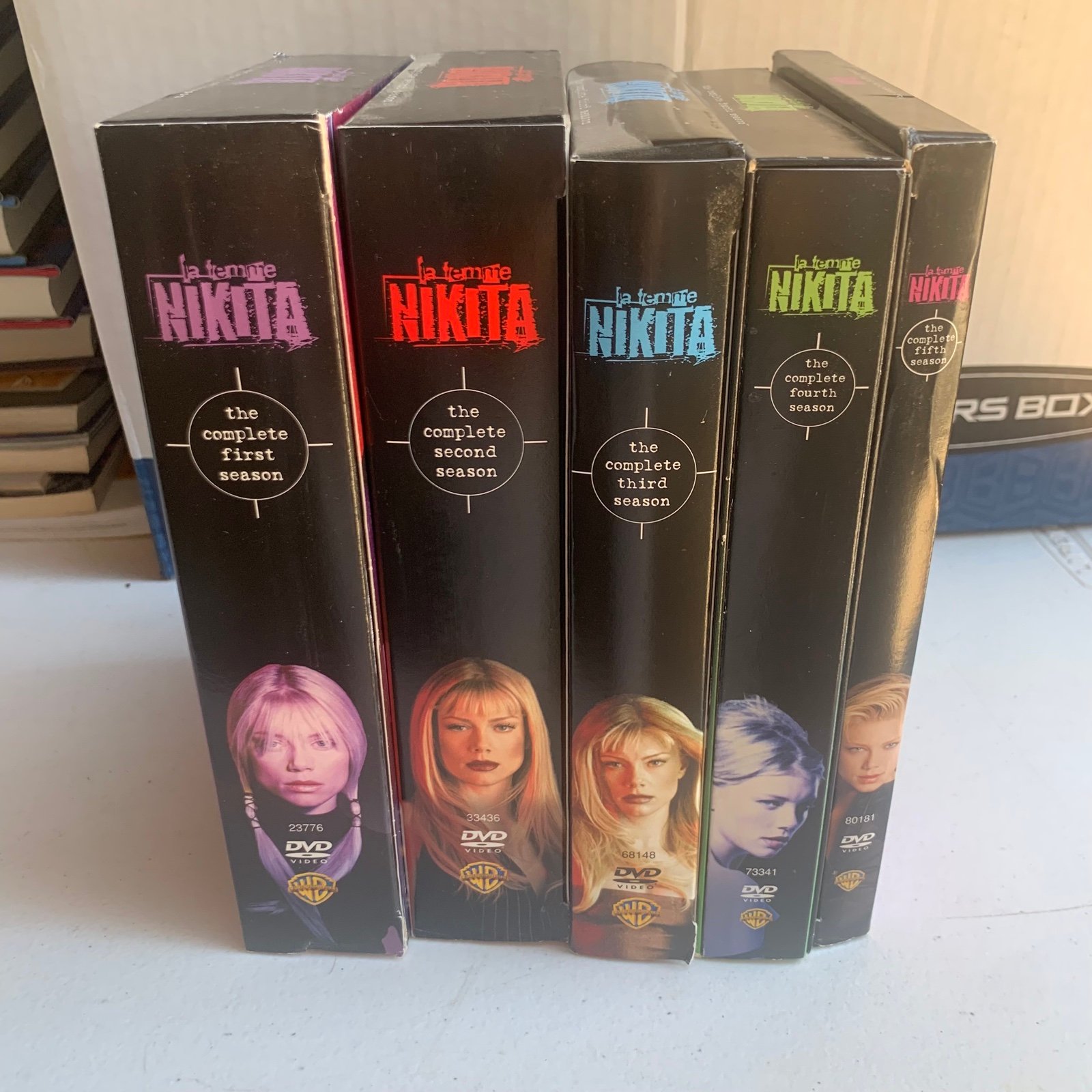 EUC La Femme Nikita Complete Series 27-Disc Lot DVD Set Seasons 1-5