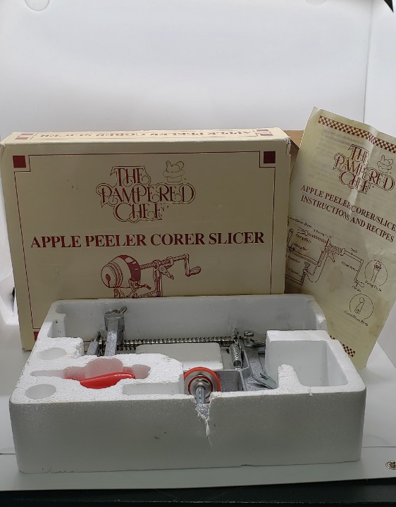 Pampered Chef, Apple Peeler, Corer, Slicer