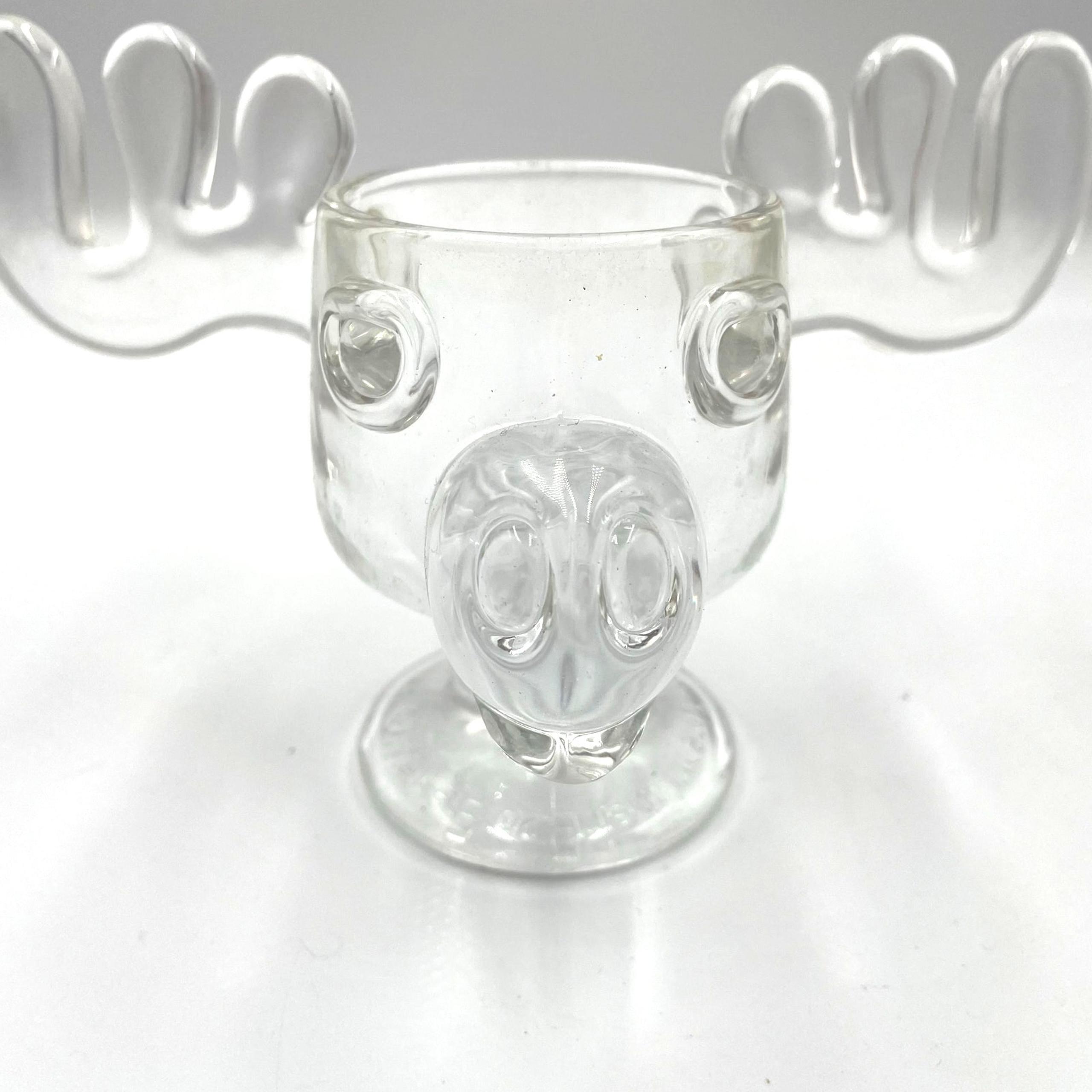 National Lampoon's Christmas Vacation Clark Griswold Moose Mug Glass Warner Bros