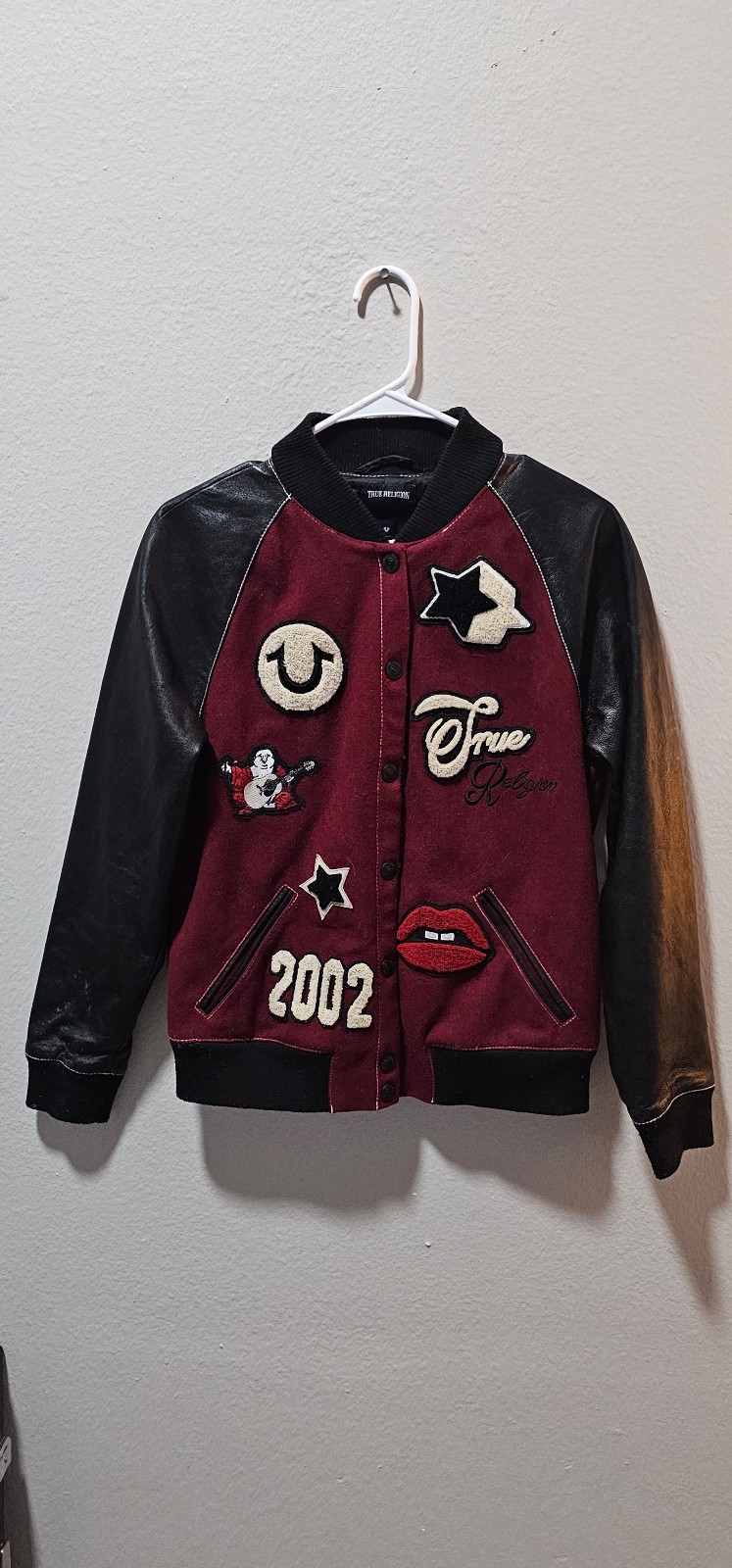True Religion Letterman Jacket
