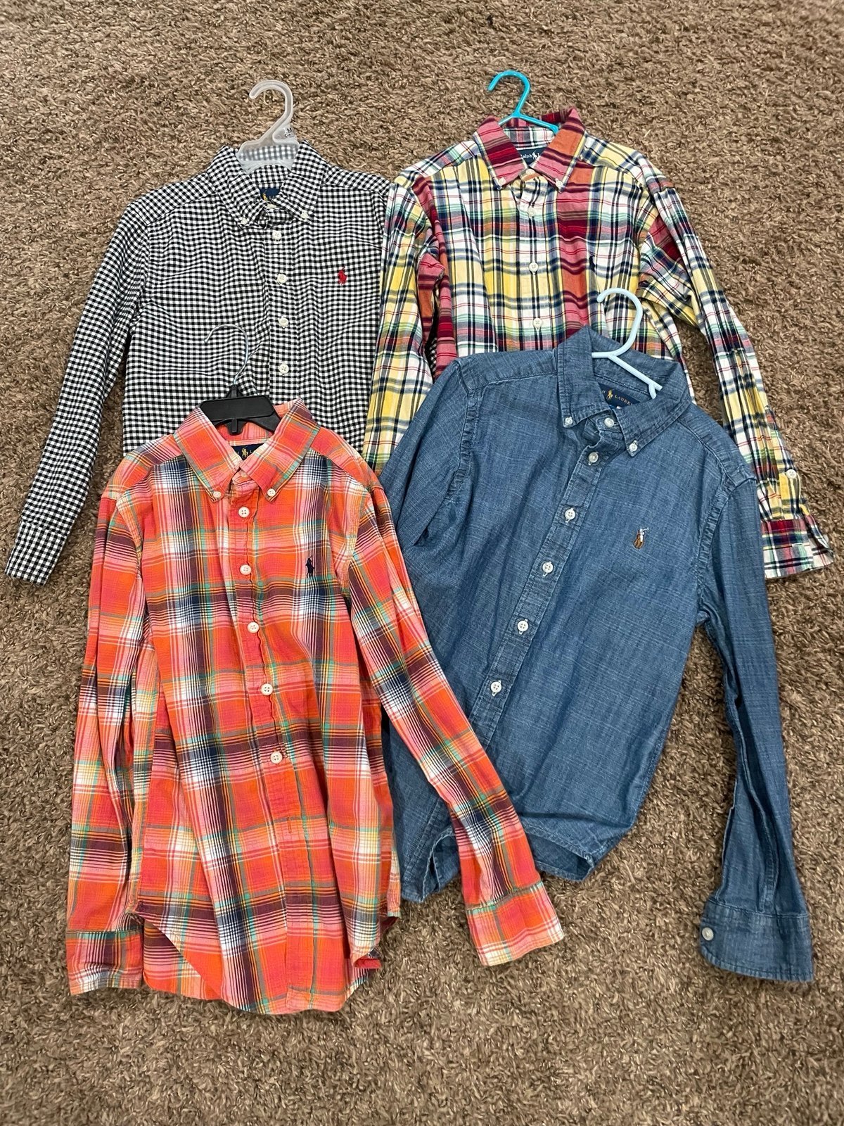 Ralph Lauren Boys Buttondown Polo size 8