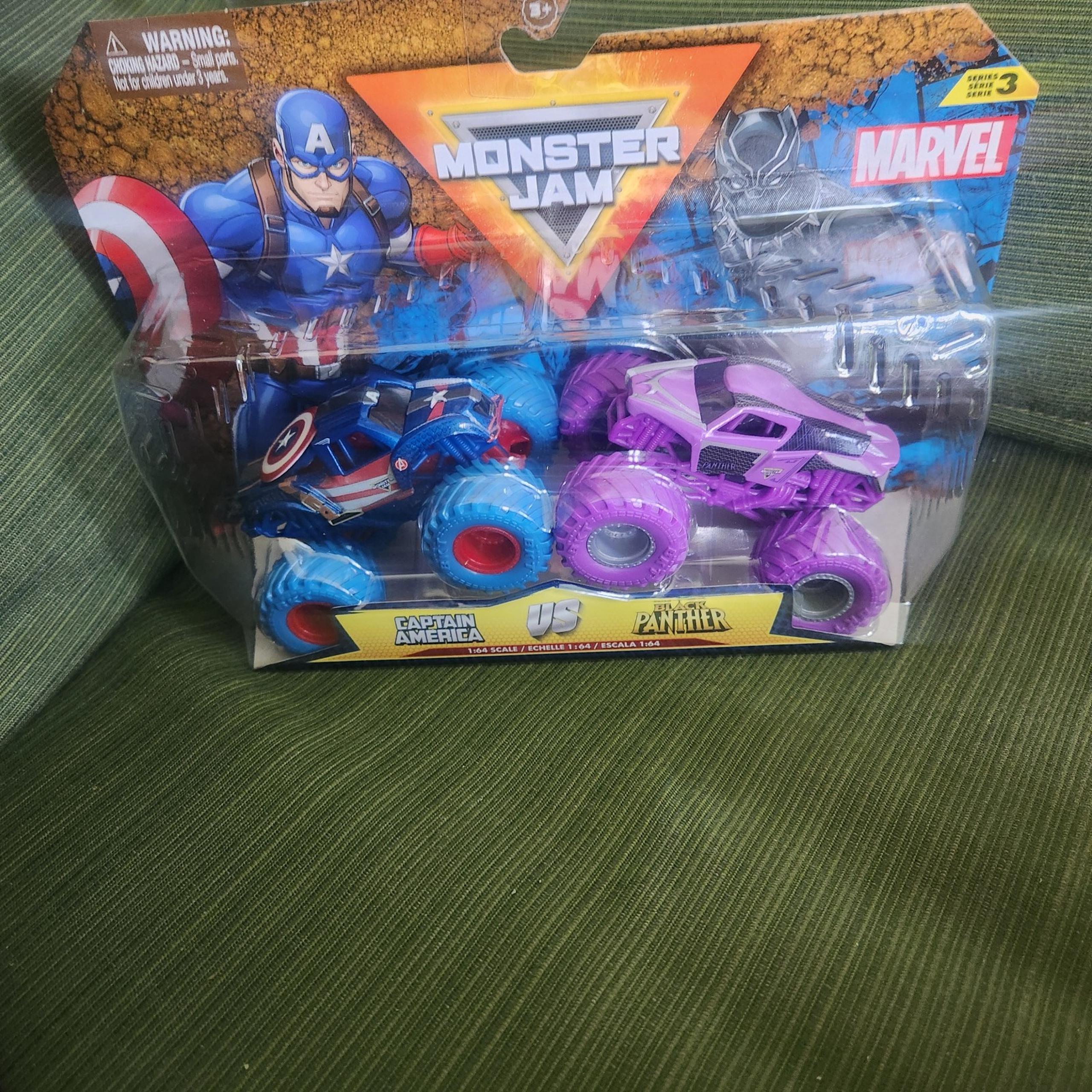 Marvel Monster Jam 2 pack