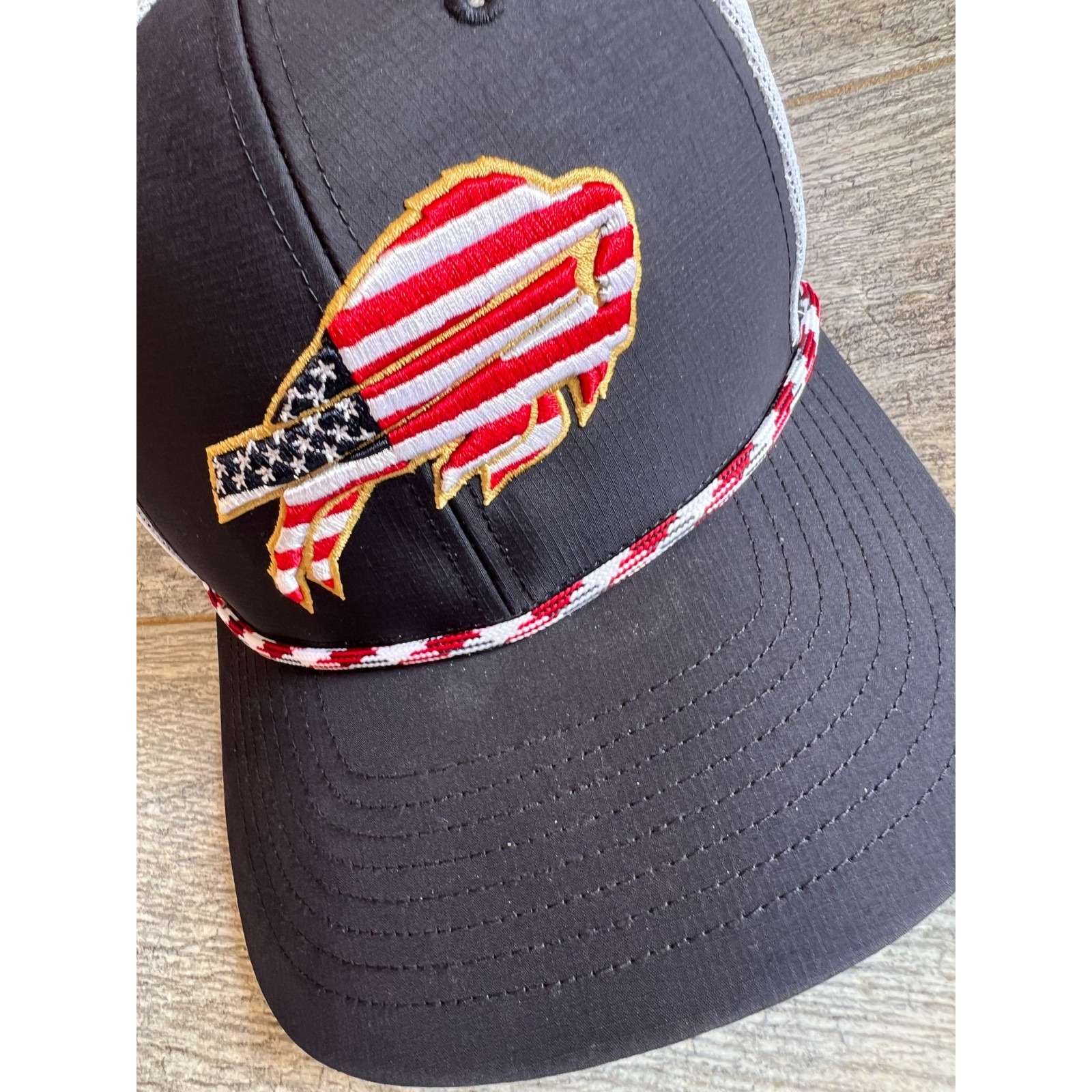 47 Brand Buffalo Bills Hat '47 Flag Fill Trucker Adjustable Baseball Cap OSFA