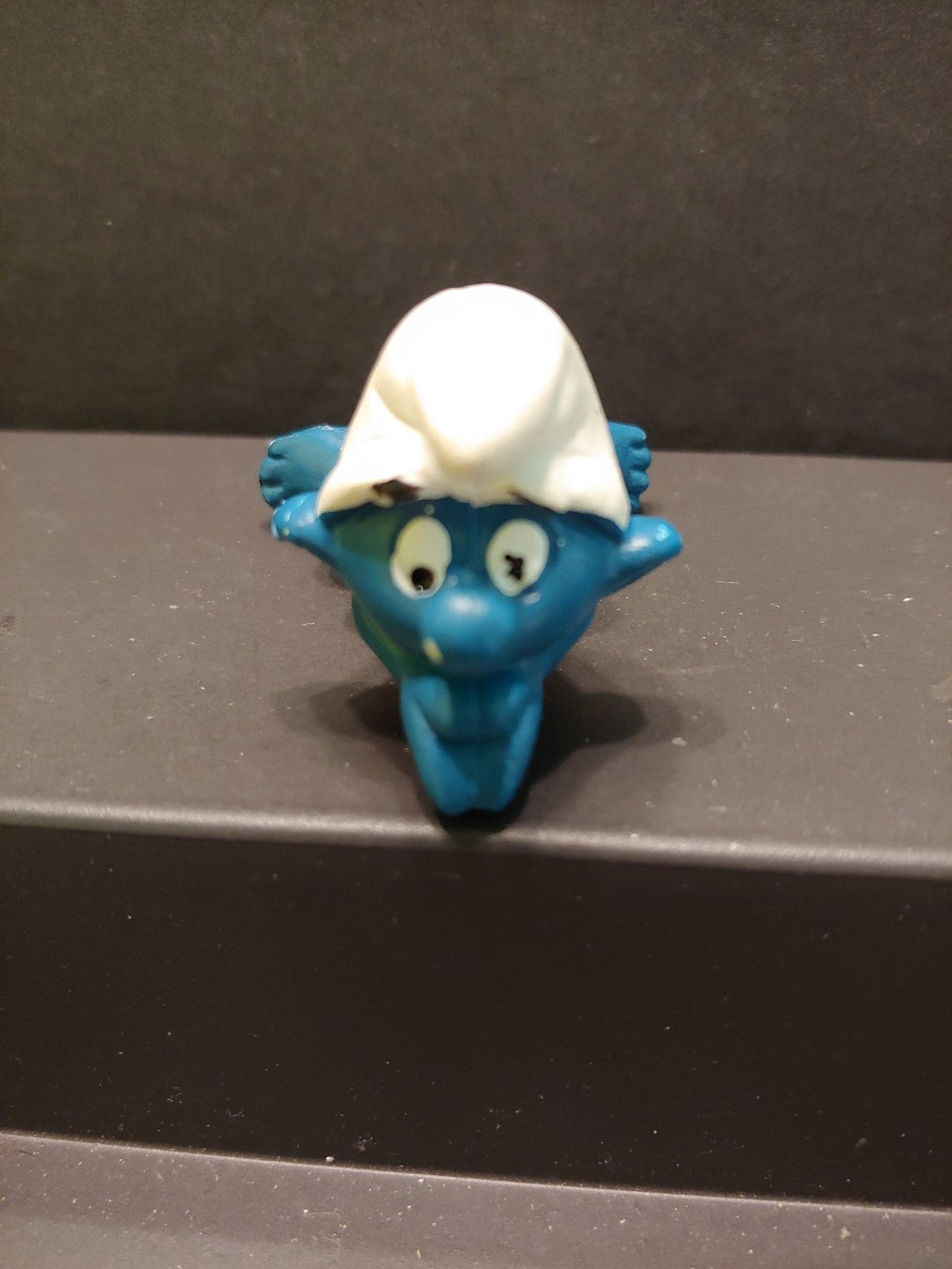 Swimming Diver Vintage Smurf Red Floatie