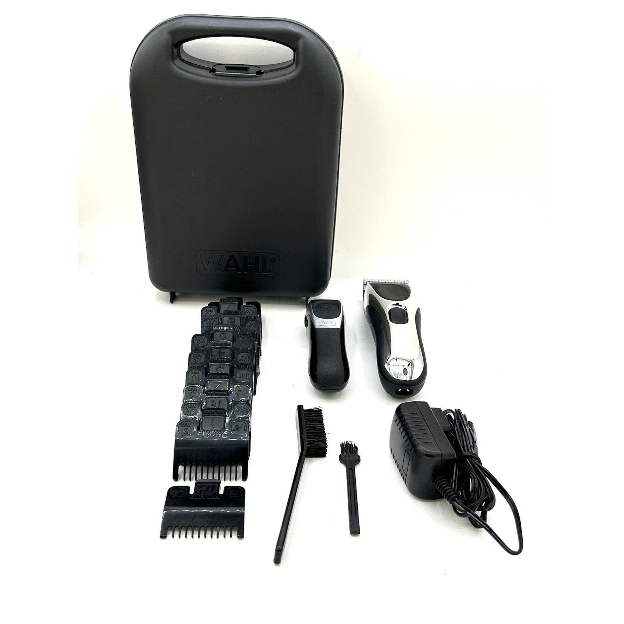 Wahl Clipper Cordless Chrome Cut Combo 3026590 Mens Pro Trimmer Groom Kit. READ