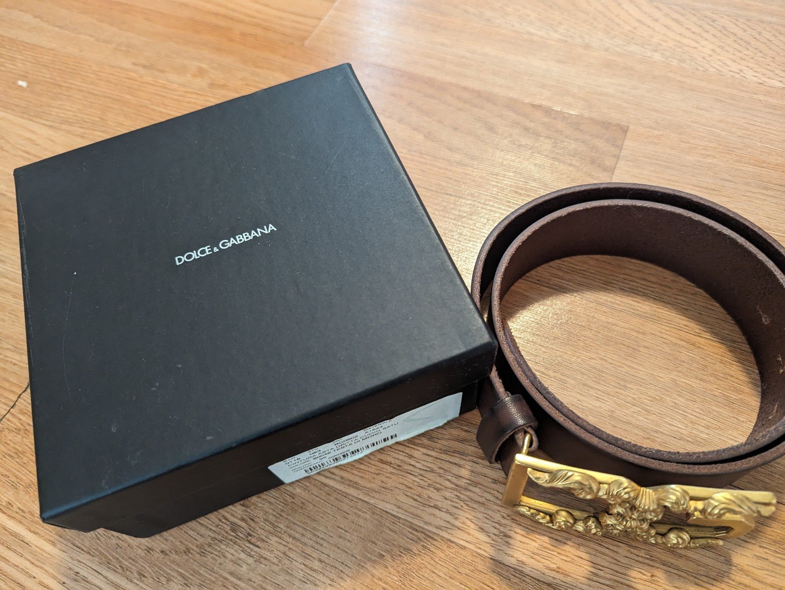 NWT authentic DOLCE&GABBANA belts
