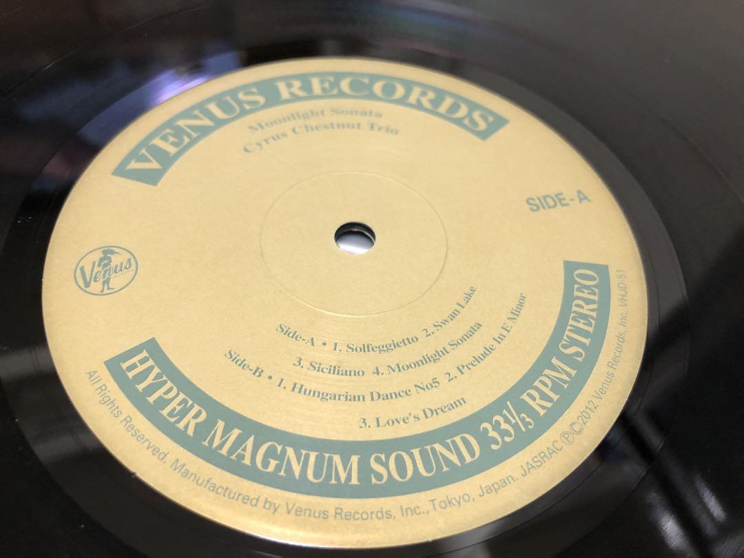 超激安 Venus LP 月光のソナタ Chestnut Cyrus Records その他