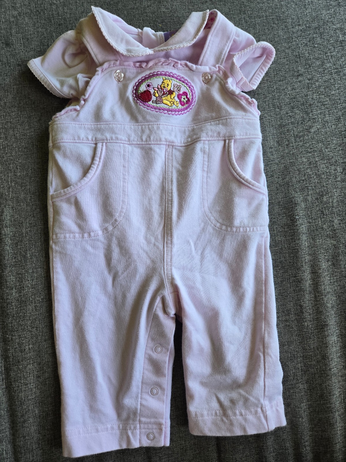 6 months vintage Winnie the pooh overalls