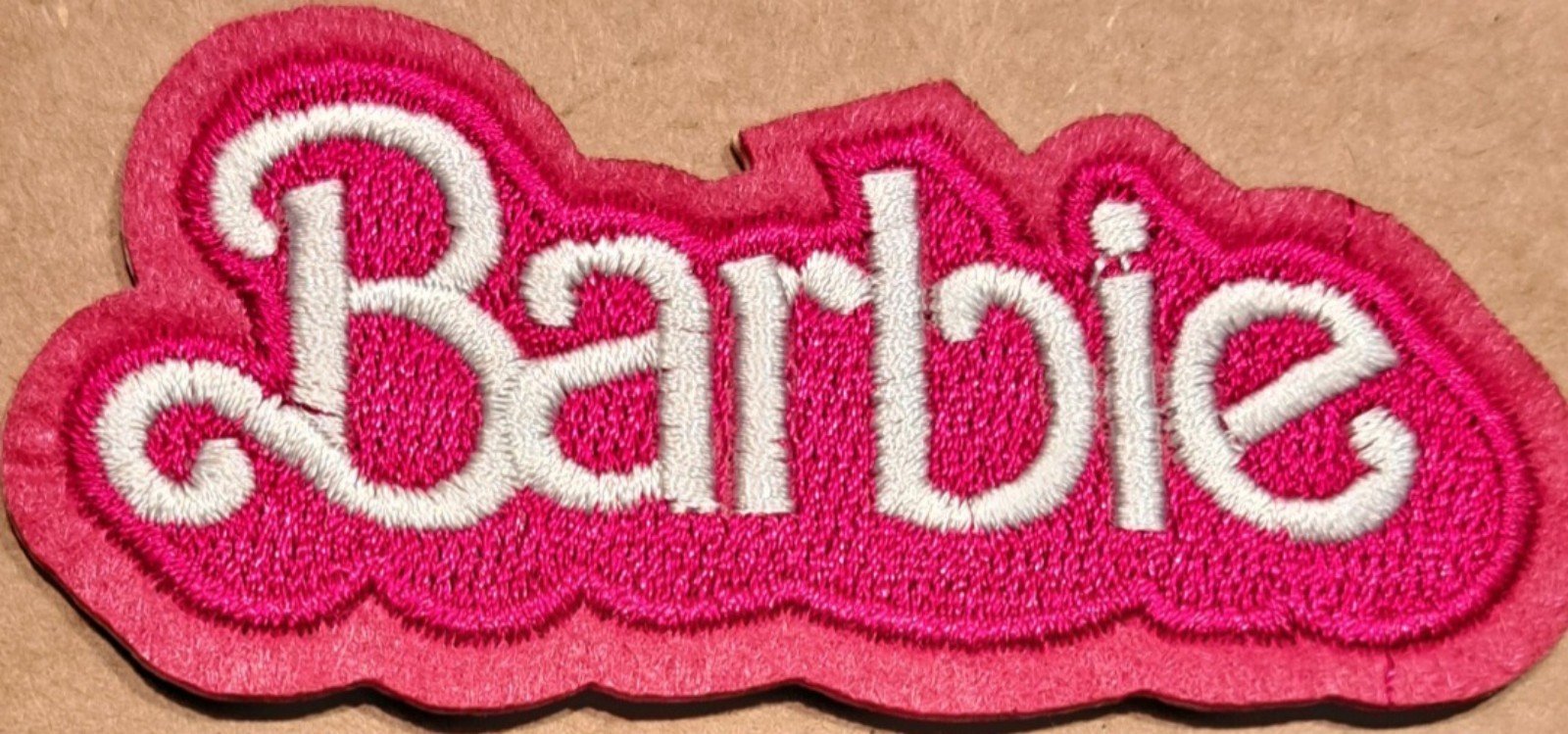 Mattel Barbie embroidered Iron on patch 6 ct.