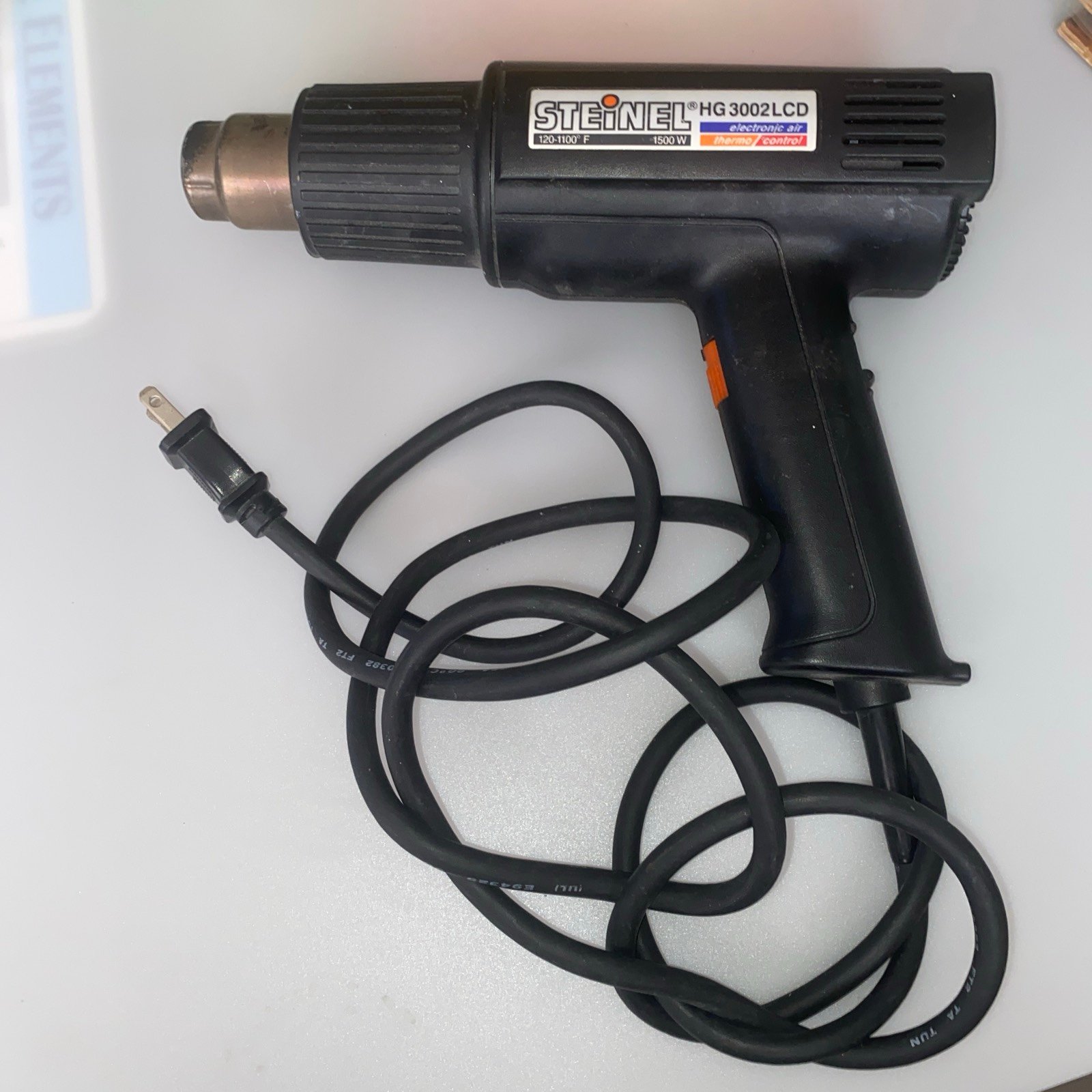 Steinel Professional Series Heat Gun HG-3002LCD 3458 120-1100 deg F 120VAC