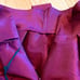 Haute Monde high/low skirt size L NWT