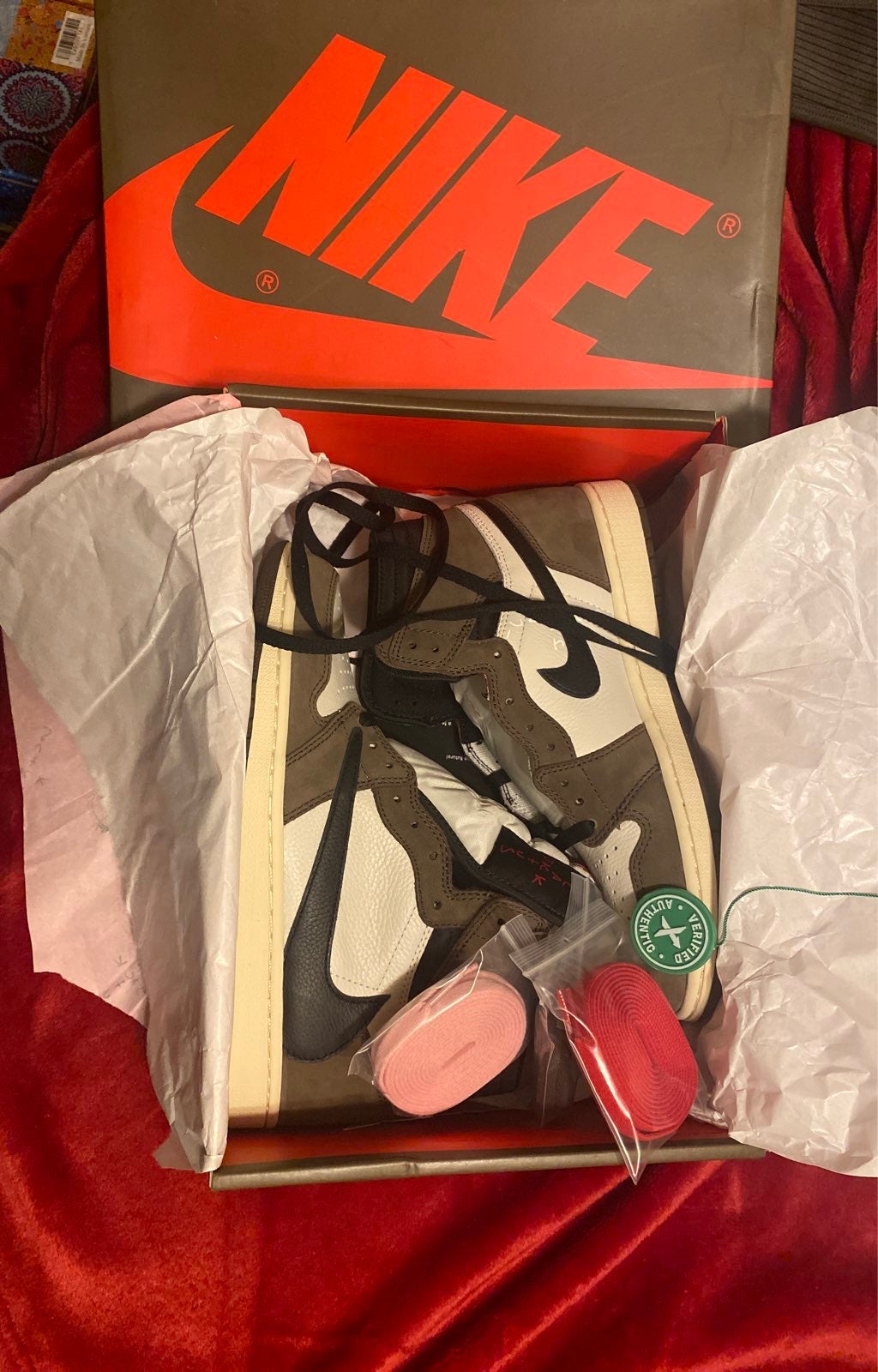 Air Jordan 1 Travis Scott Mocha High Top
