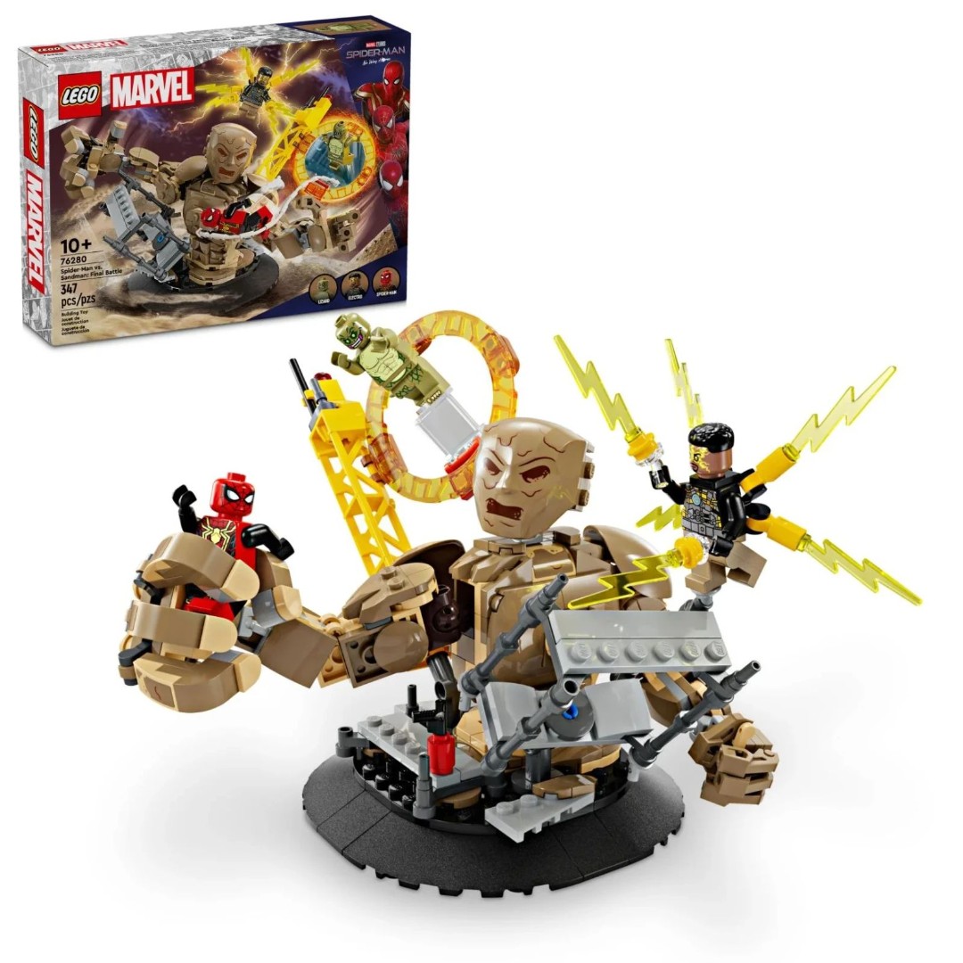 LEGO Marvel Super Heroes: Spider-Man Vs. Sandman: Final Battle (76280), NEW