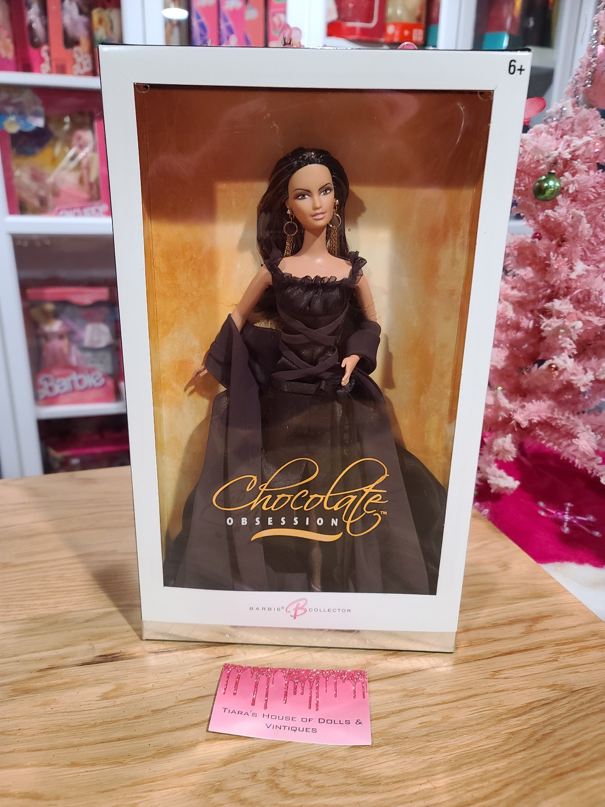 NEW! 2005 CHOCOLATE OBSESSION BARBIE! DELICIOUSLY SCENTED! SEALED