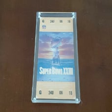49ers Super Bowl XXIII Commemorative Gam