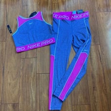 New women’s Nike Pro Sz M tank, tights