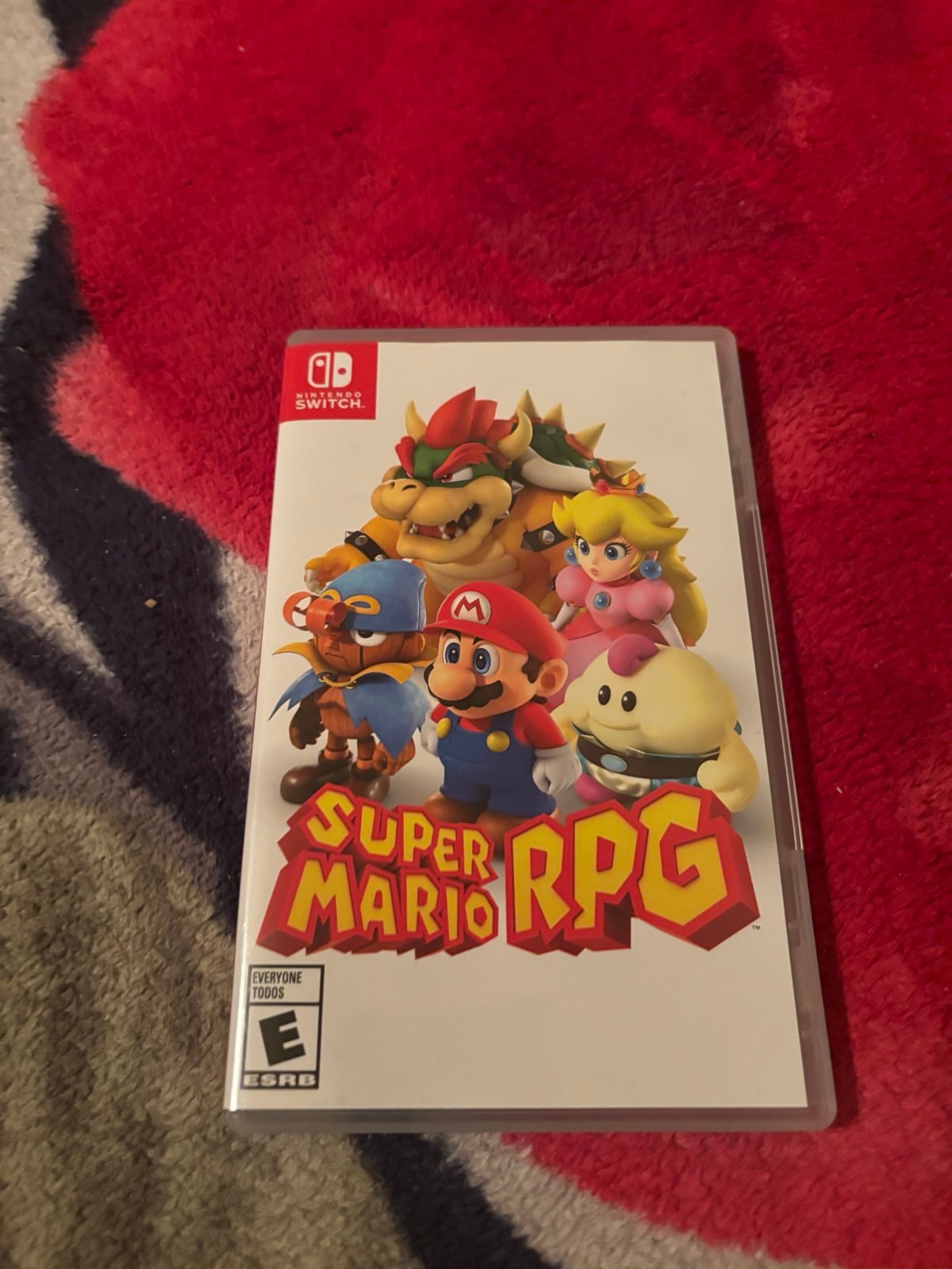 Super Mario RPG Game with case
