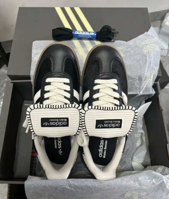 Wales Bonner x Adidas Samba Pony 'Black'Size Women's 7.5 =EU 39