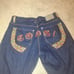 NEW!!! Vintage rare COOGI jeans shorts embroidered W 40 L 34