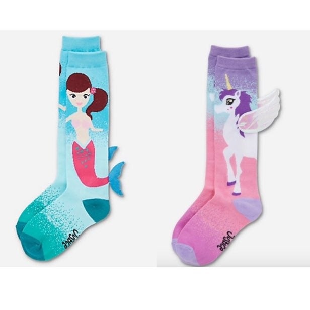 Mermaid & Unicorn Knee High