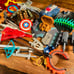Fisher Price Imaginext Action Figure Accessories Miscellaneous Weapons Set