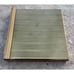 Volupte Vintage Chevron Gold Tone Swinglok Makeup Compact w/ Mirror And Pouch