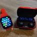 Smart Watch Heart Rate Monitor Bluetooth Call + Wireless Earbuds Earphone