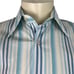 Fitted Ted Baker L/S Dress Shirt in Spring Stripe Great Condition Size 2 (Sm)