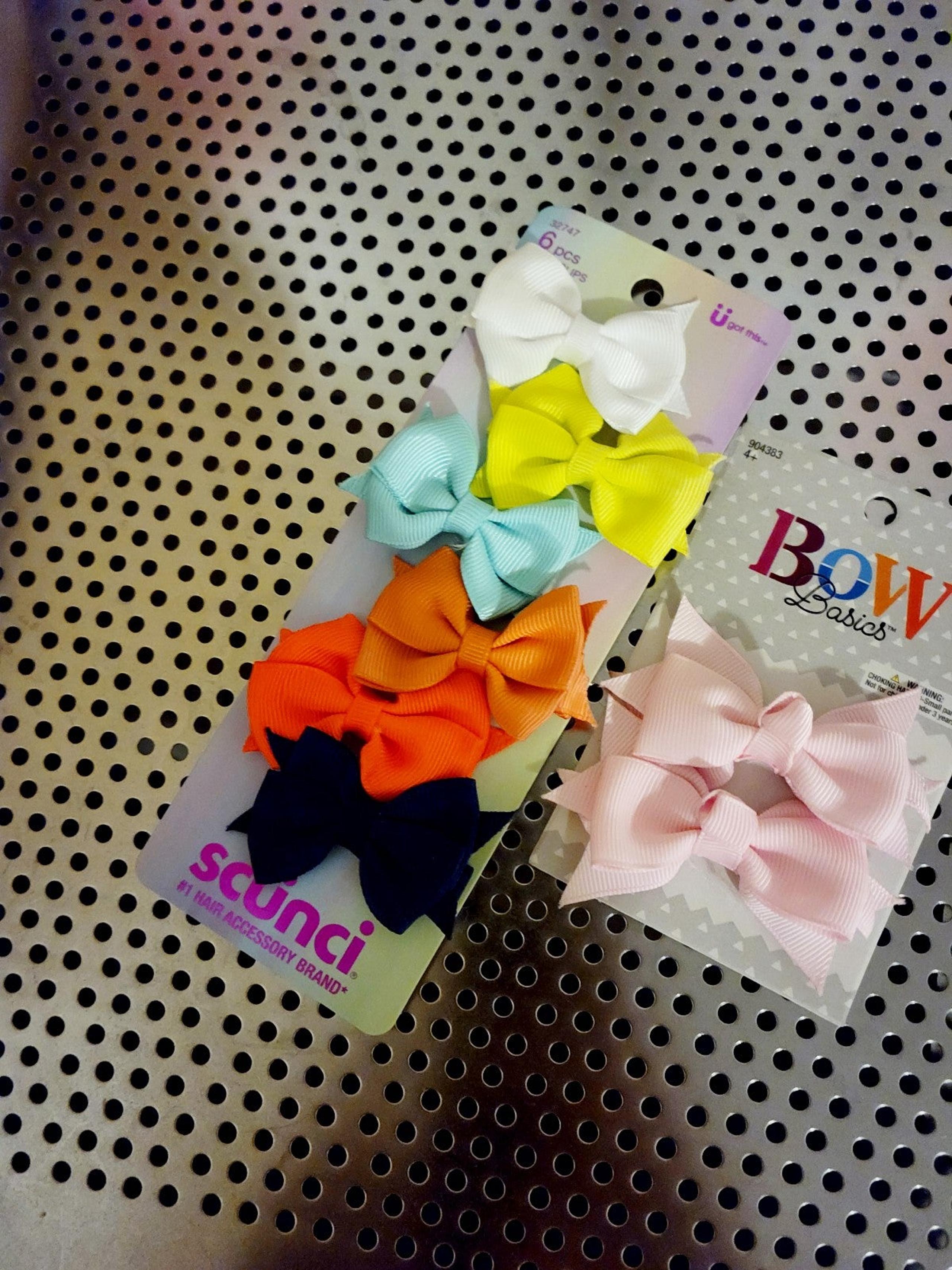 Hair Bows Scunci Assorted Colors NEW