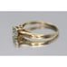 Art Deco Diamond ring. 14k Yellow and White Gold Square table.