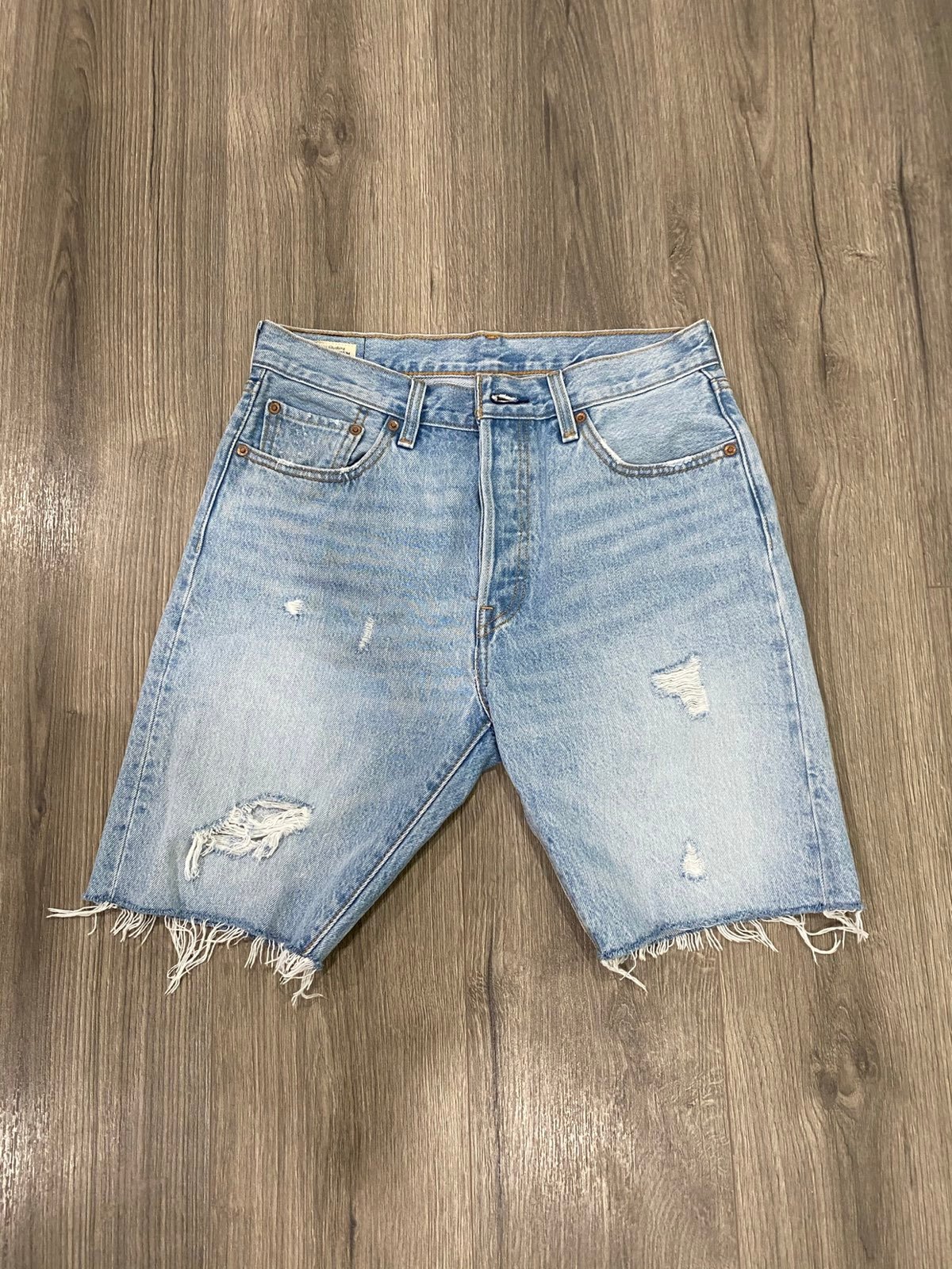 levi 501 Bermuda shorts