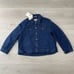 Levis Wellthread Lined Trucker Jacket Womens Small Denim Dark Wash A10560000