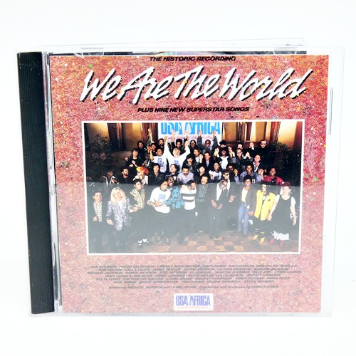 USA for Africa - We Are the World CD PolyGram Springsteen Prince OOP RARE Excell