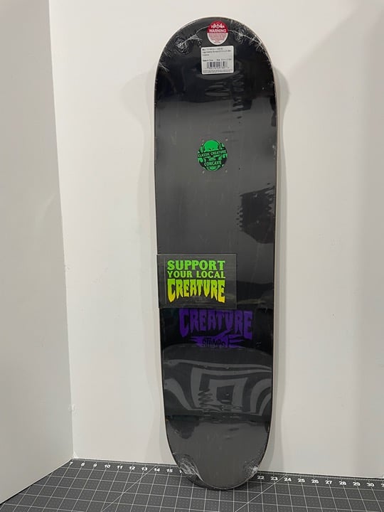 Creature Logo Outline Stumps Deck 8.51x31.88x14.25WB Brand New Sealed
