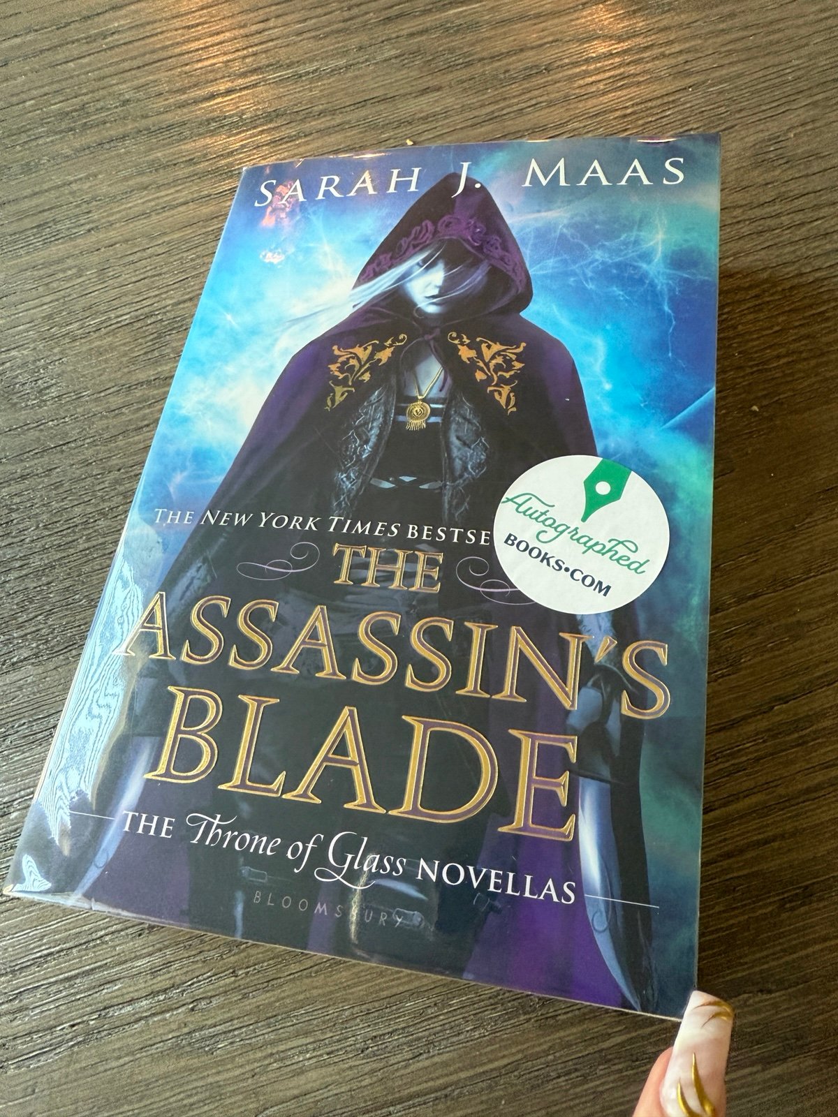 SJM HANDSIGNED Oop The assassin's blade 1/1 print paperback