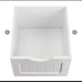Compact 4 Drawer Dresser Shelf Durable MDF Cabinet Storage Home Bedroom Furnitur