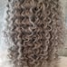 Grey goddess platinum jeweled lace wig